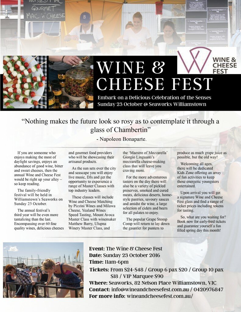 Wine and Cheese AD2